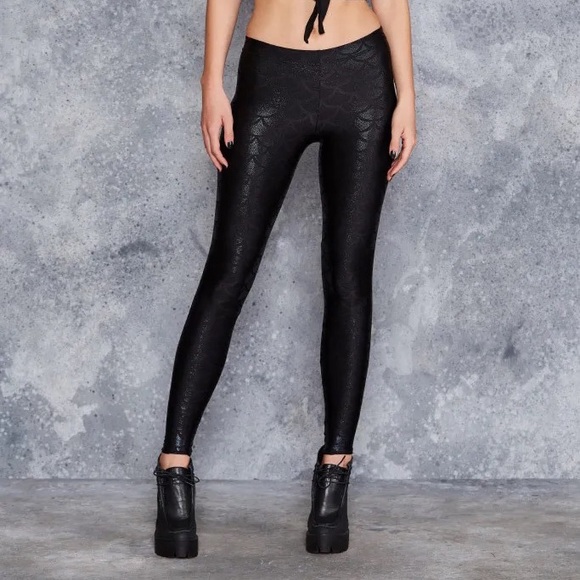 Blackmilk Pants - Blackmilk Midnight Mermaid Leggings